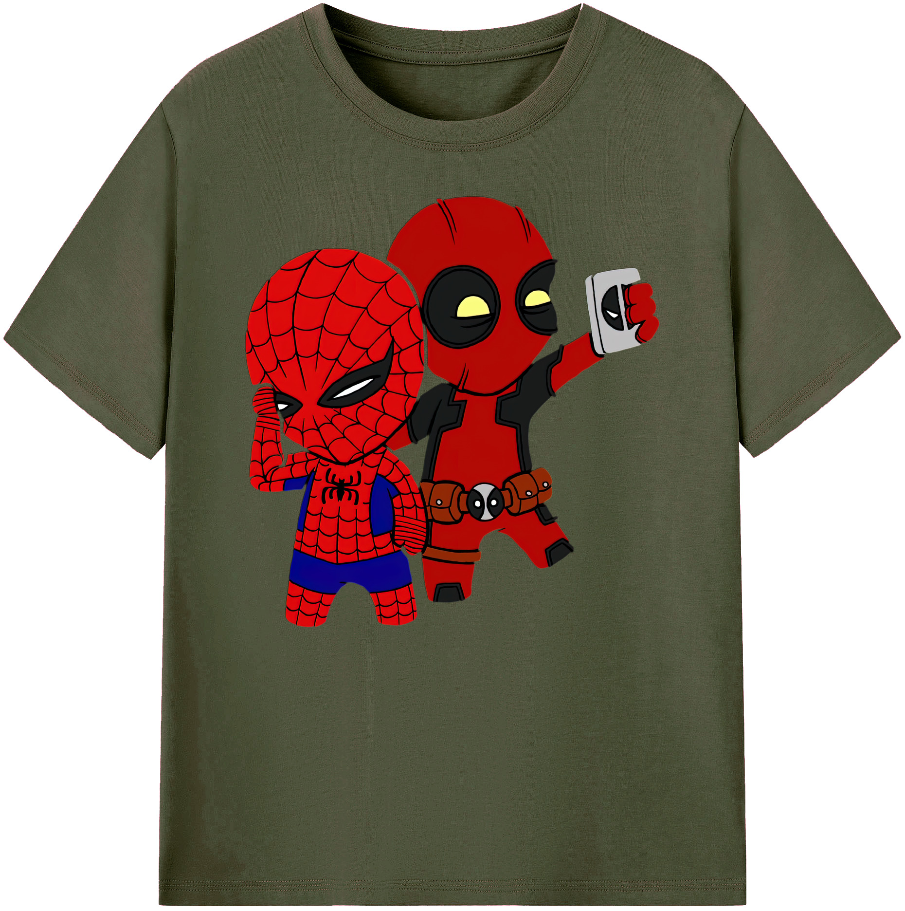 （画像用） Deadpool デッドプール 綿100％ メンズ半袖Tシャツ｜肌触りやわらか＆通気性